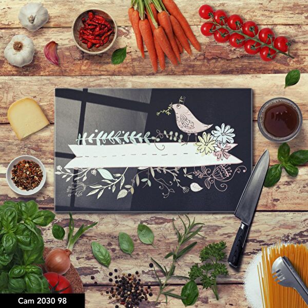 Pratik Dekor Kesme Tahtası